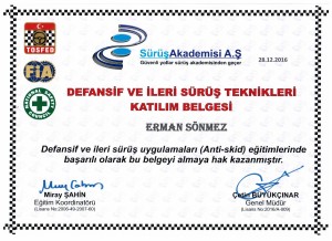 Erman sönmez defansif sürüş
